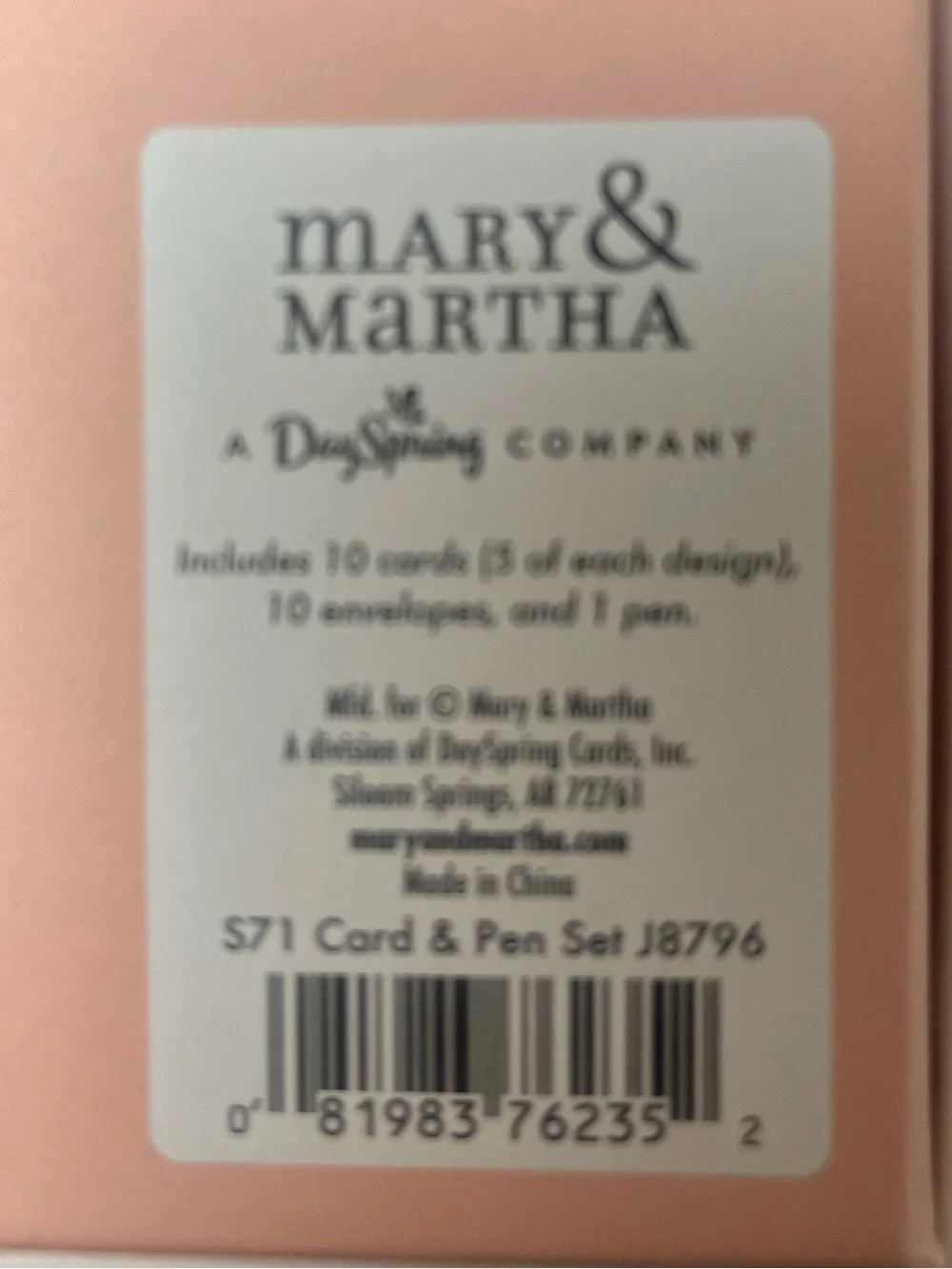 Studio 71 note card gift set